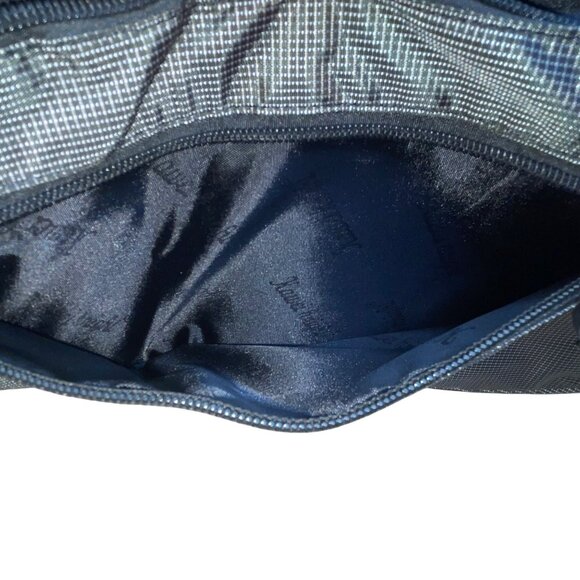 Kaweiknight Grey/Orange Nylon Adjustable Strap Multi-Zip Crossbody Backpack - Picture 11 of 15